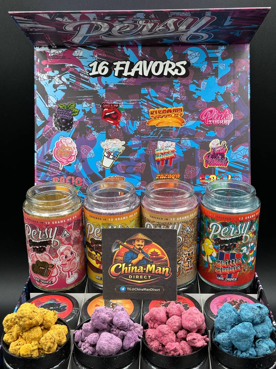 #PS02 - Persy Terp Snowcaps Rainbow Edition